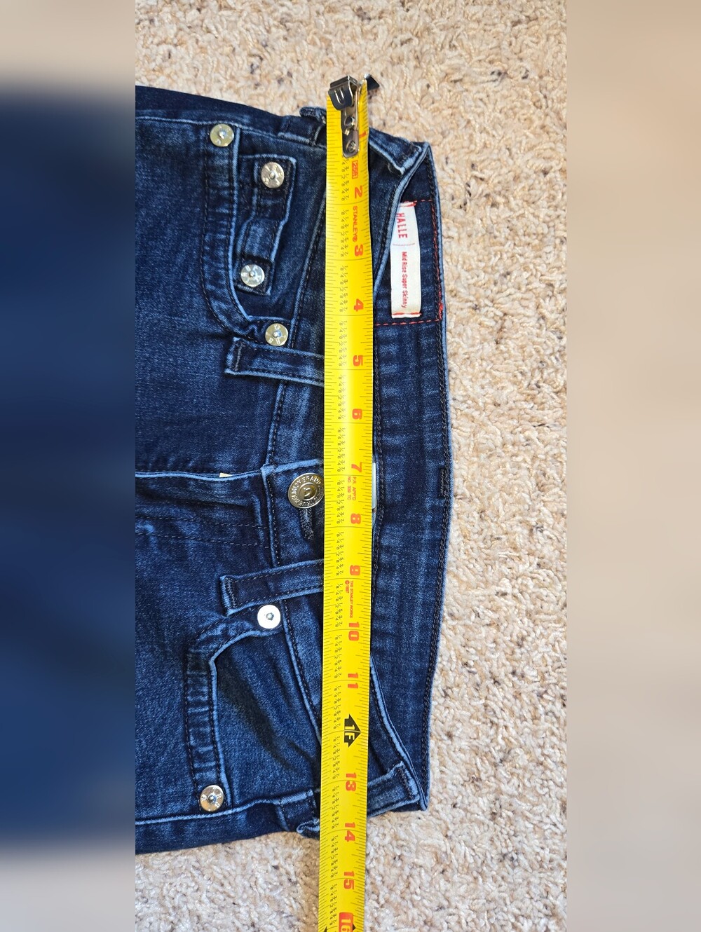 True Religion Sz 27 Halle + Casey Skinny Jeans 3 Pair - Picture 10 of 16